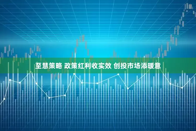 至慧策略 政策红利收实效 创投市场添暖意
