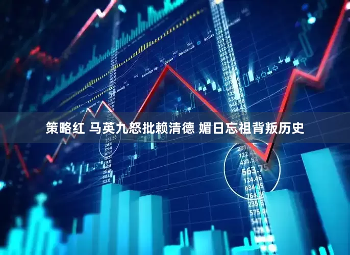 策略红 马英九怒批赖清德 媚日忘祖背叛历史