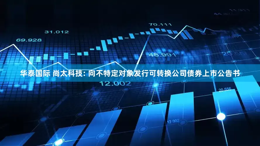 华泰国际 尚太科技: 向不特定对象发行可转换公司债券上市公告书